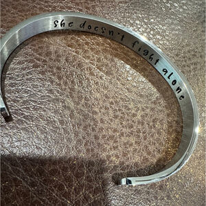 Women's Silver Bracelet One Size